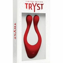 Doc Johnson Tryst Bendable Multi Zone Massager Limited Edition - Red Vibrators