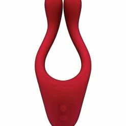 Doc Johnson Tryst Bendable Multi Zone Massager Limited Edition - Red Vibrators