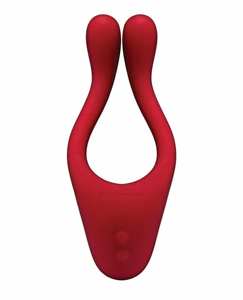 Doc Johnson Tryst Bendable Multi Zone Massager Limited Edition - Red Vibrators