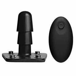 Doc Johnson Vac-U-Lock Dual Density Starter Set With Wireless Remote Vibrators