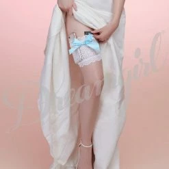 Dreamgirl International Lace Garter Wallet With Pockets For Phone & Credit Card