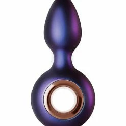 EDC Hueman Deep Space Vibrating Anal Plug - Purple Anal Toys