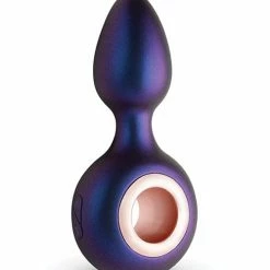 EDC Hueman Deep Space Vibrating Anal Plug - Purple Anal Toys