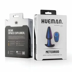 EDC Hueman Meteoroid Rimming Anal Plug - Purple