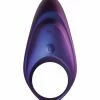 Penis Toys Hueman Neptune Vibrating Cock Ring - Purple