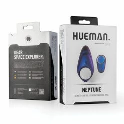 Penis Toys Hueman Neptune Vibrating Cock Ring - Purple