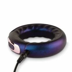 Penis Toys Hueman Saturn Vibrating Cock-ball Ring - Purple
