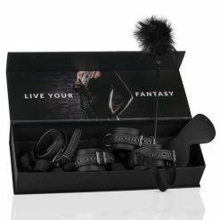 EDC Easy Toys Beginners 6 Piece Beginners Bondage Set - Black Kink & BDSM