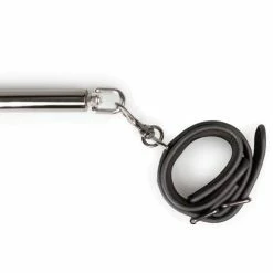 EDC Kink & BDSM Easy Toys Expander Spreader Bar & Cuffs Set - Silver
