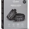 EDC Easy Toys Fetish Ankle Cuffs - Black Kink & BDSM