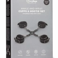 EDC Kink & BDSM Easy Toys Hogtie With Hand & Anklecuffs - Black