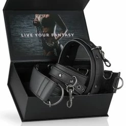 EDC Kink & BDSM Easy Toys Neck To Wrist Restraint Set - Black