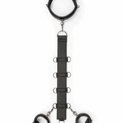 EDC Kink & BDSM Easy Toys Neck To Wrist Restraint Set - Black