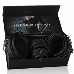 EDC Kink & BDSM Easy Toys Thigh & Wrist Cuff Set - Black