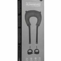 EDC Easy Toys Pillow & Ankle Cuffs Leg Position Strap - Black Position Aids & Swings