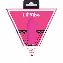EDC Lil' Vibe Swirl Rechargeable Vibrator - Pink