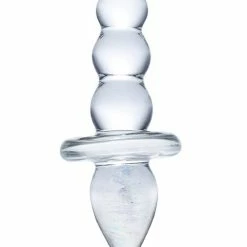 Electric Eel Glas Titus Beaded Glass Butt Plug Anal Toys
