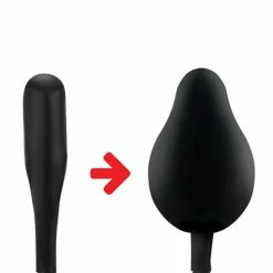 Electric Eel Anal Toys Lux Fetish Classic Inflatable Anal Balloon - Black