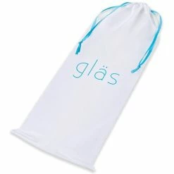 Electric Eel Dildos Glas 2 Piece Double Penetration Glass Swirly Dildo & Buttplug Set - Clear