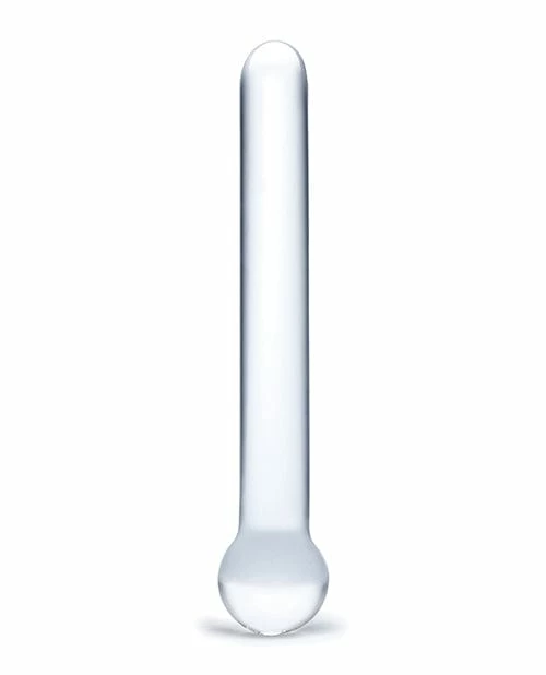 Electric Eel Dildos Glas 7" Straight Glass Dildo - Clear