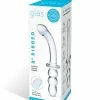 Electric Eel Glas 8" Ribbed G-Spot Glass Dildo Dildos