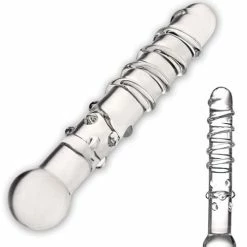 Electric Eel Dildos Glas Callisto Glass Dildo - Clear