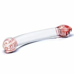Electric Eel Glas Red Head Double Glass Dildo