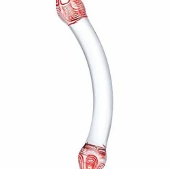 Electric Eel Glas Red Head Double Glass Dildo