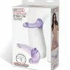 Electric Eel Dildos Lux Fetish Strapless Strap On - Purple