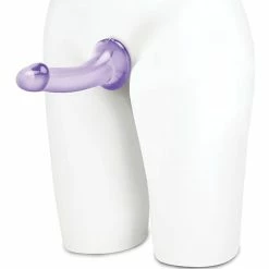 Electric Eel Dildos Lux Fetish Strapless Strap On - Purple