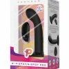 Electric Eel Pegasus 6" Rechargeable P-Spot G-Spot Peg With Adjustable Harness & Remote Set - Black