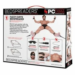 Electric Eel Kink & BDSM Fuzzy Lovers 4 Piece Bedspreader Set