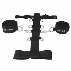 Electric Eel Lux Fetish 3 Piece Adjustable Neck & Wristraint Set Kink & BDSM