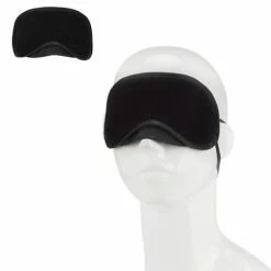 Electric Eel Lux Fetish Peek A Boo Love Mask - Black