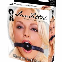 Electric Eel Lux Fetish Silicone Ball Gag Kink & BDSM