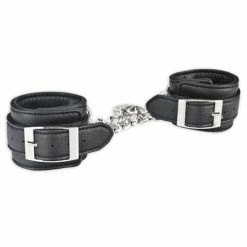 Electric Eel Lux Fetish Unisex Leatherette Cuffs Kink & BDSM