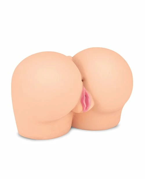 Electric Eel Luvdolz Remote Control Rechargeable Doggy Style Pussy & Ass W-douche - Ivory