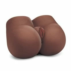 Electric Eel Luvdolz Remote Control Rechargeable Doggy Style Pussy & Ass With Douche - Mocha