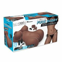 Electric Eel Luvdolz Remote Control Rechargeable Fuck Buddy With Douche - Mocha