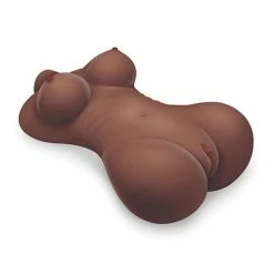 Electric Eel Luvdolz Remote Control Rechargeable Fuck Buddy With Douche - Mocha