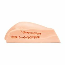 Electric Eel Penis Toys Luvdolz Remote Control Rechargeable Pussy & Ass With Douche - Ivory