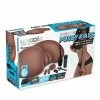 Electric Eel Luvdolz Remote Control Rechargeable Pussy & Ass With Douche - Mocha