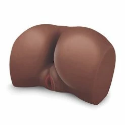 Electric Eel Luvdolz Remote Control Rechargeable Spread Eagle Pussy & Ass With Douche - Mocha