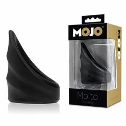 Electric Eel Penis Toys Mojo Molto Silicone Cock Ring - Black