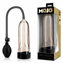 Electric Eel Mojo Zero Gravity Penis Pump Enlarger - Black-Smoke