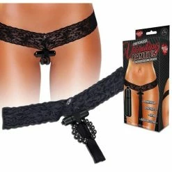 Electric Eel Vibrators Hustler Vibrating Panties With Hidden Vibe Pocket, Bullet & Stimulation Beads