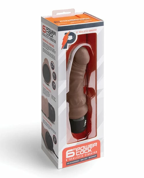 Electric Eel Vibrators Powercocks 6" Realistic Vibrator