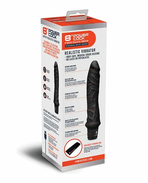 Electric Eel Powercocks 8" Girthy Realistic Vibrator