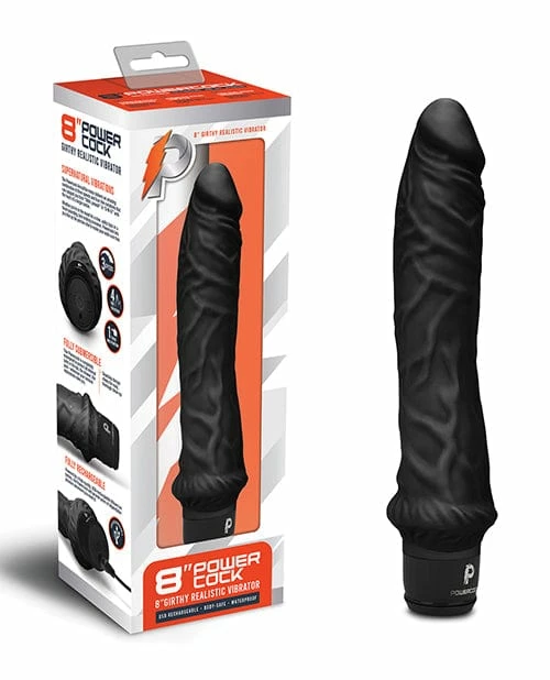 Electric Eel Powercocks 8" Girthy Realistic Vibrator