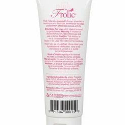 Empowered Products Pink Frolic Gel Lubricant - 3.3 Oz. Flip Top Tube Lubes